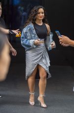 DEMI LOVATO Leaves Her Hotel in New York 08/19/2017