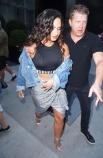 DEMI LOVATO Leaves Her Hotel in New York 08/19/2017