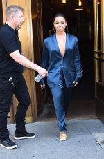 DEMI LOVATO Leaves Z100 Radio Station in New York 08/17/2017