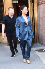 DEMI LOVATO Leaves Z100 Radio Station in New York 08/17/2017