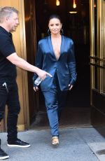 DEMI LOVATO Leaves Z100 Radio Station in New York 08/17/2017
