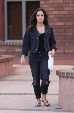 DEMI LOVATO Out and About in Los Angeles 08/28/2017