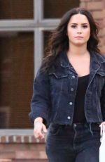 DEMI LOVATO Out and About in Los Angeles 08/28/2017