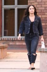 DEMI LOVATO Out and About in Los Angeles 08/28/2017