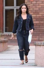 DEMI LOVATO Out and About in Los Angeles 08/28/2017