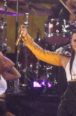 DEMI LOVATO Performs at Good Morning America in New York 08/18/2017