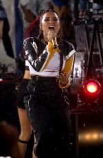 DEMI LOVATO Performs at Good Morning America in New York 08/18/2017