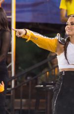 DEMI LOVATO Performs at Good Morning America in New York 08/18/2017