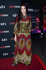 DEMI MOORE at Good Time Premiere in New York 08/08/2017
