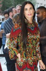DEMI MOORE at Good Time Premiere in New York 08/08/2017