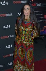 DEMI MOORE at Good Time Premiere in New York 08/08/2017