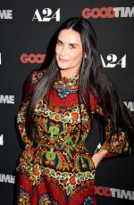 DEMI MOORE at Good Time Premiere in New York 08/08/2017