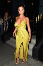 DEMI ROSA MAWBY at Monkey House Bar in London 08/16/2017