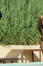 DEMI ROSE MAWBY in Bikini on the Set of a Photoshoot in Ibiza 08/27/2017