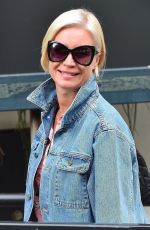 DENISE VAN OUTEN Arrives at ITV Studio in London 08/15/2017