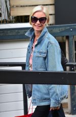 DENISE VAN OUTEN Arrives at ITV Studio in London 08/15/2017