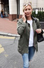 DENISE VAN OUTEN Leaves Westbury Hotel in Dublin 08/23/2017