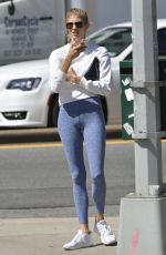 DEVON WINDSOR Out and About in New York 08/19/2017