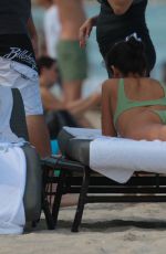 DESTINY SIERRA DELISIO in Bikini at a Beach in Miami 08/04/2017