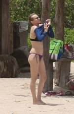 DIANE KRUGER in Bikini at a Beach in Costa Rica 08/17/2017