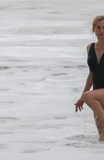 DIANE KRUGER in Swimsuit on the Beach in Costa Rica 08/10/2017
