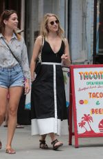 DIANNA AGRON Out and About in New York 08/24/2017