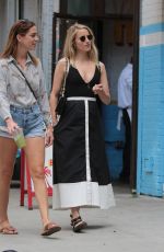 DIANNA AGRON Out and About in New York 08/24/2017