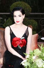 DITA VON TEESE at Maison St-germain Event in Los Angeles 08/02/2017