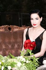 DITA VON TEESE at Maison St-germain Event in Los Angeles 08/02/2017