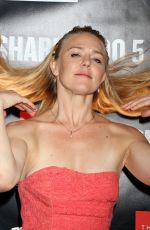 DOMINIQUE SWAIN at Sharknado 5: Global Swarming Premiere in Las Vegas 08/06/2017