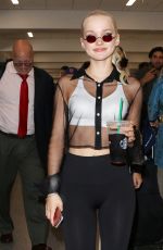 DOVE CAMERON at Los Angeles International Airport 08/10/2017