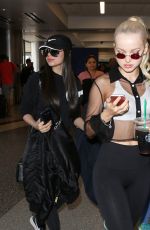 DOVE CAMERON at Los Angeles International Airport 08/10/2017