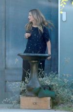 DREW BARRYMOE on the Set of Santa Clarita Diet, Season 2 in Santa Clarita 08/13/2017