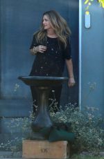 DREW BARRYMOE on the Set of Santa Clarita Diet, Season 2 in Santa Clarita 08/13/2017