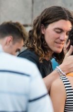 DUA LIPA and Paul Klein on Vacation in Capri 08/28/2017