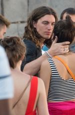 DUA LIPA and Paul Klein on Vacation in Capri 08/28/2017