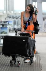 DUA LIPA at Heathrow Terminal 5 Airport in London 08/08/2017
