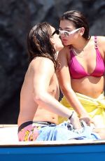 DUA LIPA in Bikini on Holiday in Capri 08/26/2017