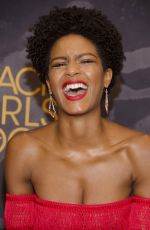 EBONEE DAVIS at BET Black Girls Rock! in Newark 08/05/2017