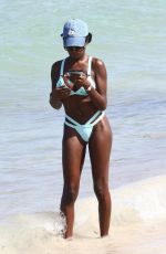EBONY LONDON in Bikini at a Beach in Miami 08/05/2017