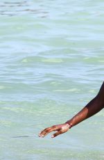 EBONY LONDON in Bikini at a Beach in Miami 08/05/2017