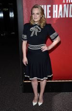 ELISABETH MOSS at The Handmaid