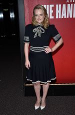 ELISABETH MOSS at The Handmaid
