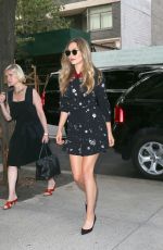 ELIZABETH OLSEN Arrives at ABC Studios in New York 08/02/2017