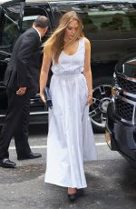 ELIZABETH OLSEN Arrives at The Today Show in New York 08/08/2017