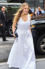 ELIZABETH OLSEN Arrives at The Today Show in New York 08/08/2017