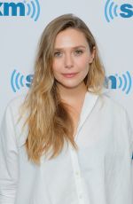 ELIZABETH OLSEN at SiriusXM Studios in New York 07/31/2017