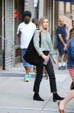 ELIZABETH OLSEN Out and About in New York 08/04/2017