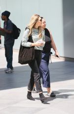ELIZABETH OLSEN Out and About in New York 08/04/2017
