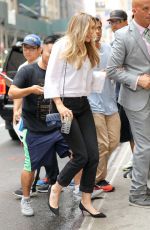 ELIZABETH OLSEN Out in New York 08/02/2017